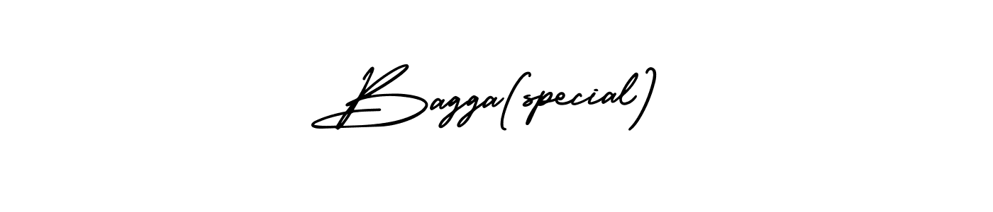 It looks lik you need a new signature style for name Bagga(special). Design unique handwritten (AmerikaSignatureDemo-Regular) signature with our free signature maker in just a few clicks. Bagga(special) signature style 3 images and pictures png