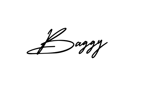 Make a beautiful signature design for name Baggy. With this signature (AmerikaSignatureDemo-Regular) style, you can create a handwritten signature for free. Baggy signature style 3 images and pictures png