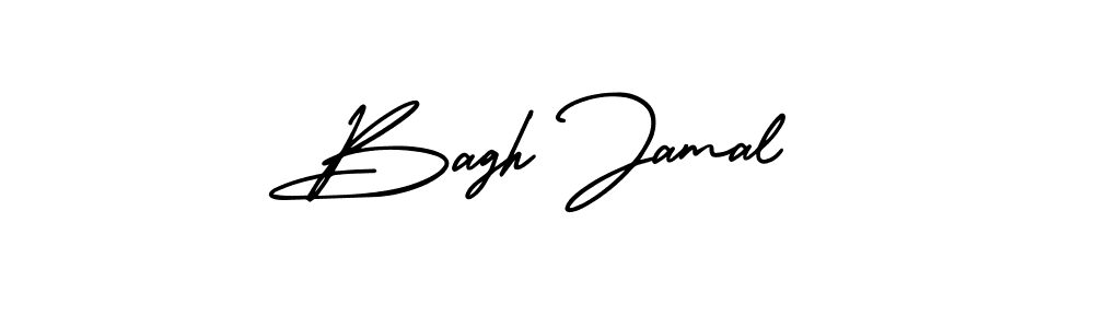 Make a beautiful signature design for name Bagh Jamal. With this signature (AmerikaSignatureDemo-Regular) style, you can create a handwritten signature for free. Bagh Jamal signature style 3 images and pictures png