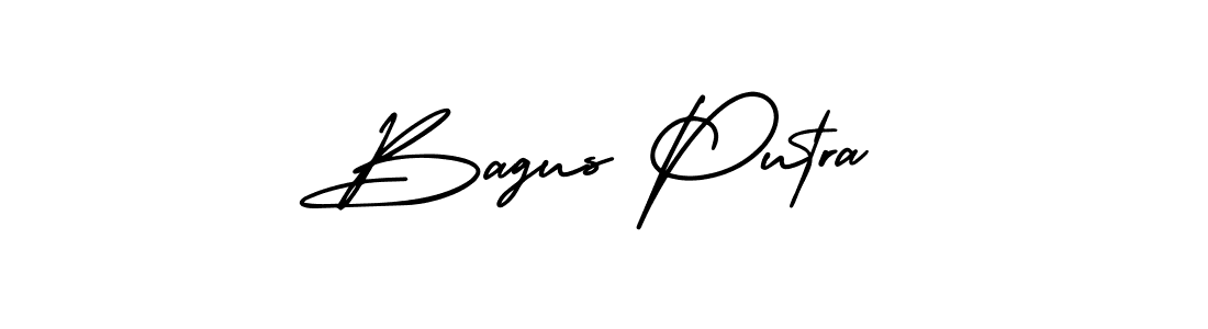 Make a beautiful signature design for name Bagus Putra. Use this online signature maker to create a handwritten signature for free. Bagus Putra signature style 3 images and pictures png