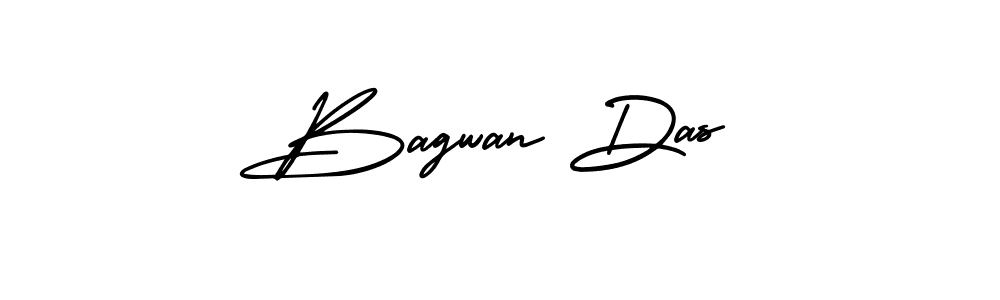 Use a signature maker to create a handwritten signature online. With this signature software, you can design (AmerikaSignatureDemo-Regular) your own signature for name Bagwan Das. Bagwan Das signature style 3 images and pictures png