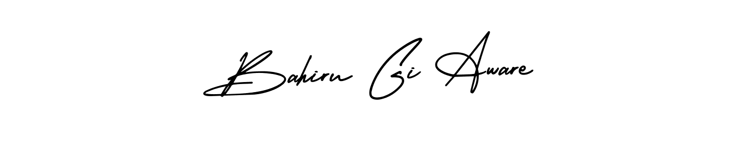 See photos of Bahiru Gi Aware official signature by Spectra . Check more albums & portfolios. Read reviews & check more about AmerikaSignatureDemo-Regular font. Bahiru Gi Aware signature style 3 images and pictures png