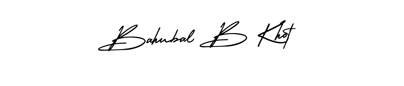 Also You can easily find your signature by using the search form. We will create Bahubal B Khot name handwritten signature images for you free of cost using AmerikaSignatureDemo-Regular sign style. Bahubal B Khot signature style 3 images and pictures png