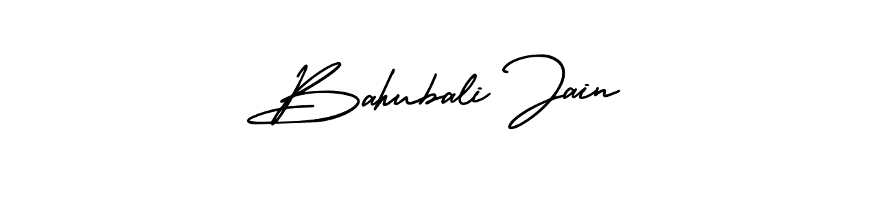 It looks lik you need a new signature style for name Bahubali Jain. Design unique handwritten (AmerikaSignatureDemo-Regular) signature with our free signature maker in just a few clicks. Bahubali Jain signature style 3 images and pictures png