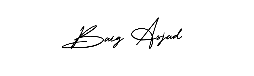 Once you've used our free online signature maker to create your best signature AmerikaSignatureDemo-Regular style, it's time to enjoy all of the benefits that Baig Asjad name signing documents. Baig Asjad signature style 3 images and pictures png