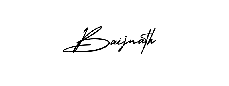 Use a signature maker to create a handwritten signature online. With this signature software, you can design (AmerikaSignatureDemo-Regular) your own signature for name Baijnath. Baijnath signature style 3 images and pictures png