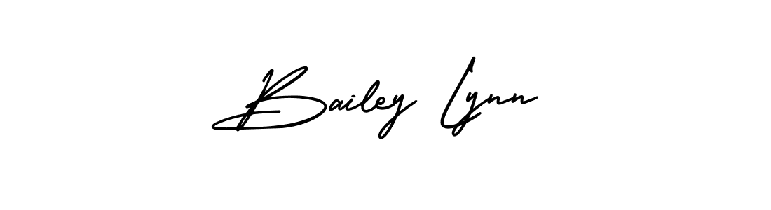 Create a beautiful signature design for name Bailey Lynn. With this signature (AmerikaSignatureDemo-Regular) fonts, you can make a handwritten signature for free. Bailey Lynn signature style 3 images and pictures png
