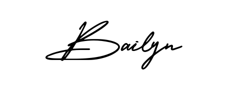 Similarly AmerikaSignatureDemo-Regular is the best handwritten signature design. Signature creator online. You can use it as an online autograph creator for name Bailyn. Bailyn signature style 3 images and pictures png