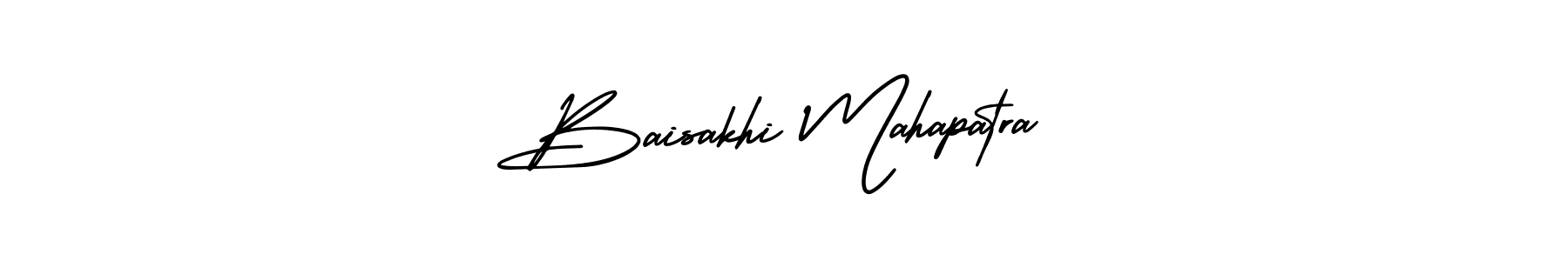 Design your own signature with our free online signature maker. With this signature software, you can create a handwritten (AmerikaSignatureDemo-Regular) signature for name Baisakhi Mahapatra. Baisakhi Mahapatra signature style 3 images and pictures png