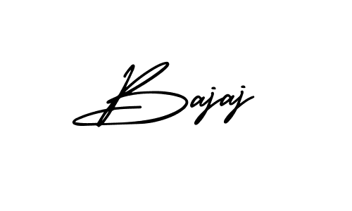 Design your own signature with our free online signature maker. With this signature software, you can create a handwritten (AmerikaSignatureDemo-Regular) signature for name Bajaj. Bajaj signature style 3 images and pictures png