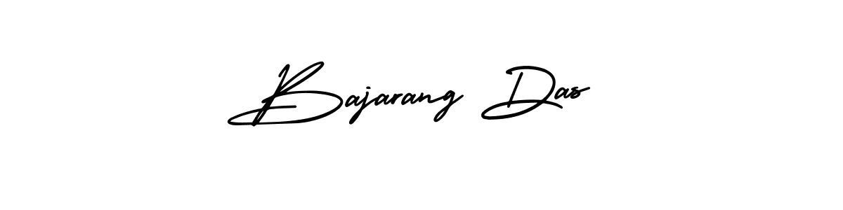 How to make Bajarang Das name signature. Use AmerikaSignatureDemo-Regular style for creating short signs online. This is the latest handwritten sign. Bajarang Das signature style 3 images and pictures png