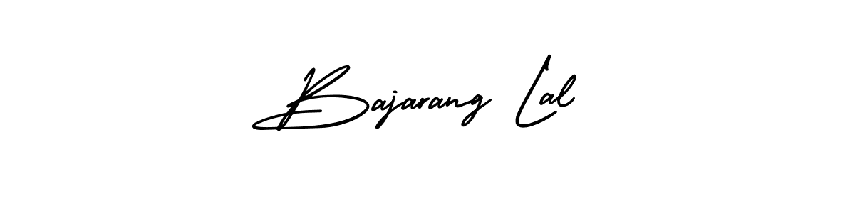 Create a beautiful signature design for name Bajarang Lal. With this signature (AmerikaSignatureDemo-Regular) fonts, you can make a handwritten signature for free. Bajarang Lal signature style 3 images and pictures png