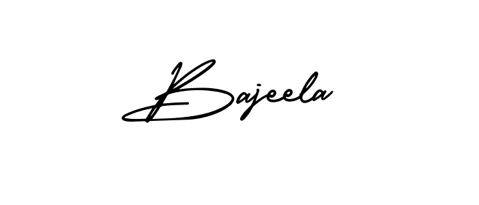 Make a beautiful signature design for name Bajeela. Use this online signature maker to create a handwritten signature for free. Bajeela signature style 3 images and pictures png