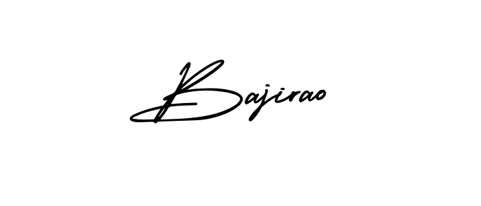 How to make Bajirao signature? AmerikaSignatureDemo-Regular is a professional autograph style. Create handwritten signature for Bajirao name. Bajirao signature style 3 images and pictures png