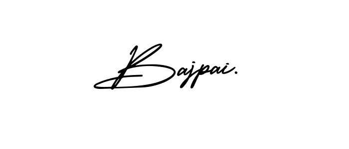 It looks lik you need a new signature style for name Bajpai.. Design unique handwritten (AmerikaSignatureDemo-Regular) signature with our free signature maker in just a few clicks. Bajpai. signature style 3 images and pictures png