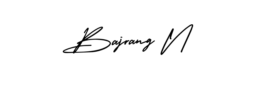 See photos of Bajrang N official signature by Spectra . Check more albums & portfolios. Read reviews & check more about AmerikaSignatureDemo-Regular font. Bajrang N signature style 3 images and pictures png