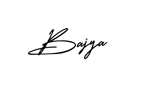 Make a beautiful signature design for name Bajya. Use this online signature maker to create a handwritten signature for free. Bajya signature style 3 images and pictures png