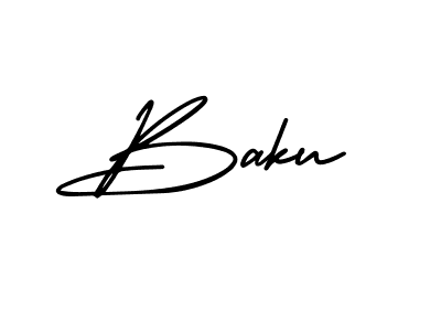 AmerikaSignatureDemo-Regular is a professional signature style that is perfect for those who want to add a touch of class to their signature. It is also a great choice for those who want to make their signature more unique. Get Baku name to fancy signature for free. Baku signature style 3 images and pictures png