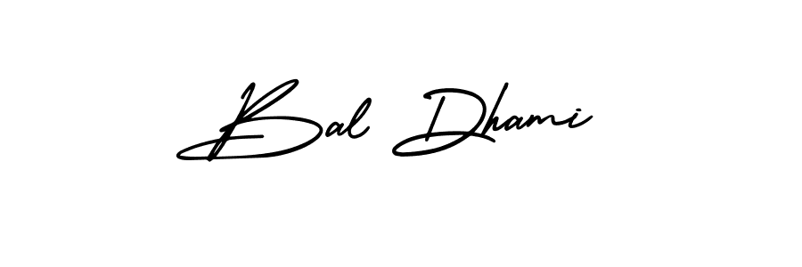 Create a beautiful signature design for name Bal Dhami. With this signature (AmerikaSignatureDemo-Regular) fonts, you can make a handwritten signature for free. Bal Dhami signature style 3 images and pictures png