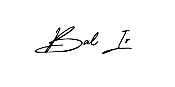 How to Draw Bal Ir signature style? AmerikaSignatureDemo-Regular is a latest design signature styles for name Bal Ir. Bal Ir signature style 3 images and pictures png