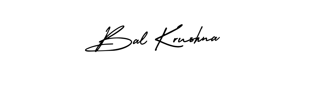 Bal Krushna stylish signature style. Best Handwritten Sign (AmerikaSignatureDemo-Regular) for my name. Handwritten Signature Collection Ideas for my name Bal Krushna. Bal Krushna signature style 3 images and pictures png