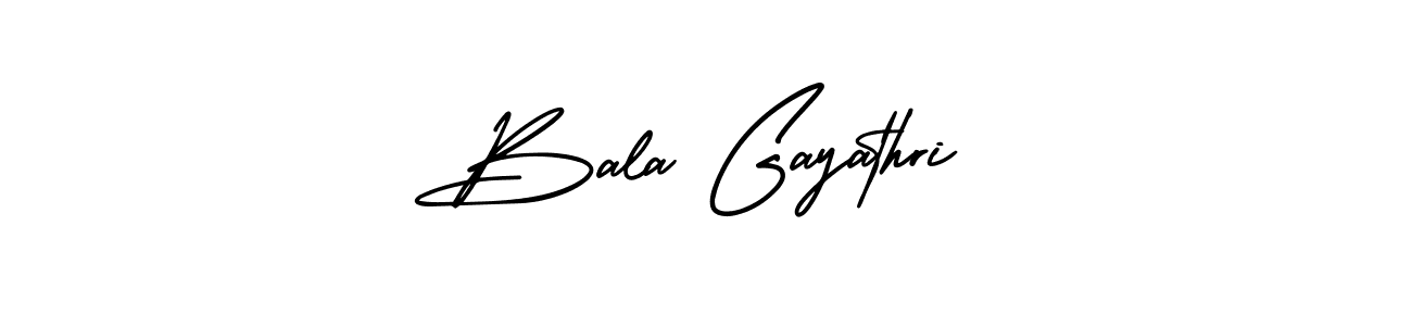 Make a beautiful signature design for name Bala Gayathri. Use this online signature maker to create a handwritten signature for free. Bala Gayathri signature style 3 images and pictures png