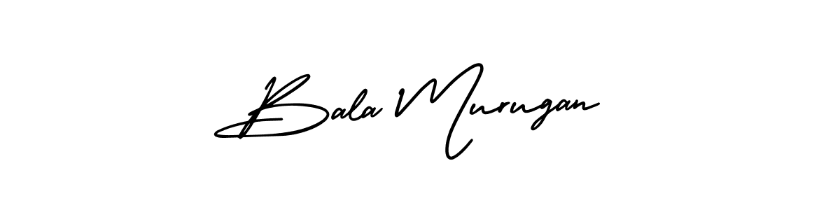 Design your own signature with our free online signature maker. With this signature software, you can create a handwritten (AmerikaSignatureDemo-Regular) signature for name Bala Murugan. Bala Murugan signature style 3 images and pictures png