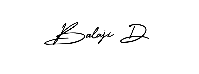 AmerikaSignatureDemo-Regular is a professional signature style that is perfect for those who want to add a touch of class to their signature. It is also a great choice for those who want to make their signature more unique. Get Balaji D name to fancy signature for free. Balaji D signature style 3 images and pictures png