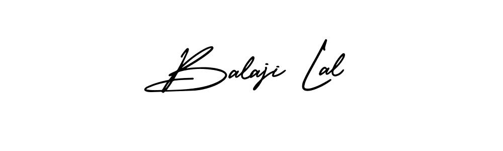 Use a signature maker to create a handwritten signature online. With this signature software, you can design (AmerikaSignatureDemo-Regular) your own signature for name Balaji Lal. Balaji Lal signature style 3 images and pictures png