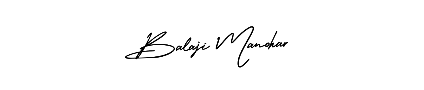 You can use this online signature creator to create a handwritten signature for the name Balaji Manohar. This is the best online autograph maker. Balaji Manohar signature style 3 images and pictures png