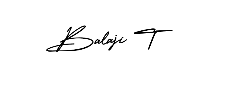 Once you've used our free online signature maker to create your best signature AmerikaSignatureDemo-Regular style, it's time to enjoy all of the benefits that Balaji T name signing documents. Balaji T signature style 3 images and pictures png