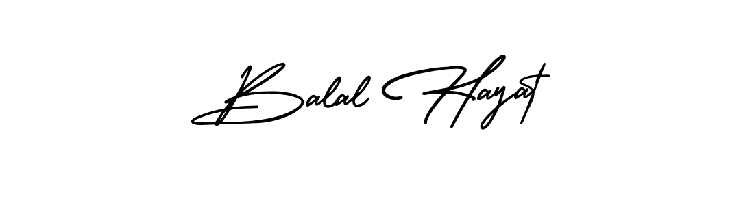 How to Draw Balal Hayat signature style? AmerikaSignatureDemo-Regular is a latest design signature styles for name Balal Hayat. Balal Hayat signature style 3 images and pictures png
