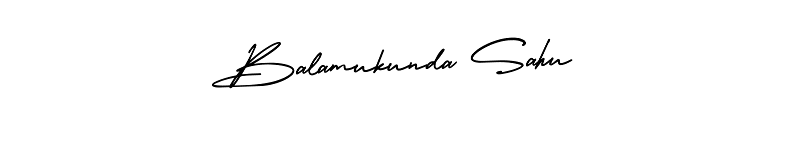 Use a signature maker to create a handwritten signature online. With this signature software, you can design (AmerikaSignatureDemo-Regular) your own signature for name Balamukunda Sahu. Balamukunda Sahu signature style 3 images and pictures png