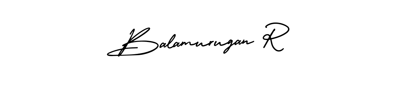 AmerikaSignatureDemo-Regular is a professional signature style that is perfect for those who want to add a touch of class to their signature. It is also a great choice for those who want to make their signature more unique. Get Balamurugan R name to fancy signature for free. Balamurugan R signature style 3 images and pictures png