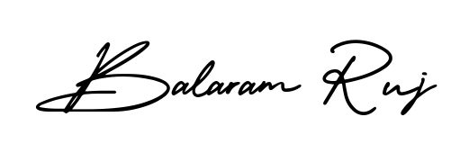 The AmerikaSignatureDemo-Regular font gives name Balaram Ruj a signature that looks effortless yet distinguished. Download high-res PNG instantly. Balaram Ruj signature style 3 images and pictures png