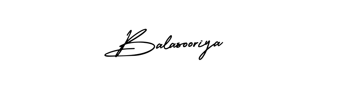 How to make Balasooriya signature? AmerikaSignatureDemo-Regular is a professional autograph style. Create handwritten signature for Balasooriya name. Balasooriya signature style 3 images and pictures png