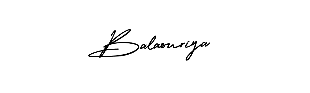 Make a beautiful signature design for name Balasuriya. With this signature (AmerikaSignatureDemo-Regular) style, you can create a handwritten signature for free. Balasuriya signature style 3 images and pictures png