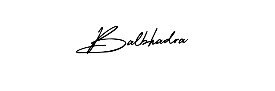 Balbhadra stylish signature style. Best Handwritten Sign (AmerikaSignatureDemo-Regular) for my name. Handwritten Signature Collection Ideas for my name Balbhadra. Balbhadra signature style 3 images and pictures png