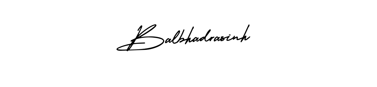 Make a beautiful signature design for name Balbhadrasinh. With this signature (AmerikaSignatureDemo-Regular) style, you can create a handwritten signature for free. Balbhadrasinh signature style 3 images and pictures png