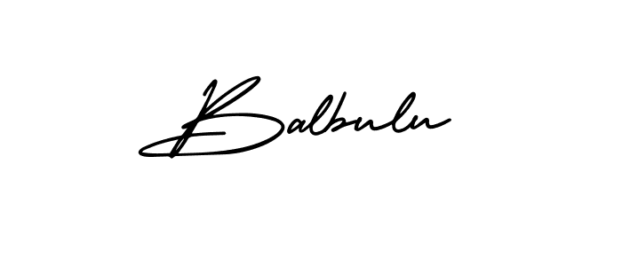 Make a beautiful signature design for name Balbulu. Use this online signature maker to create a handwritten signature for free. Balbulu signature style 3 images and pictures png