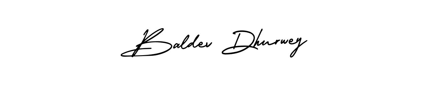 Also You can easily find your signature by using the search form. We will create Baldev Dhurwey name handwritten signature images for you free of cost using AmerikaSignatureDemo-Regular sign style. Baldev Dhurwey signature style 3 images and pictures png