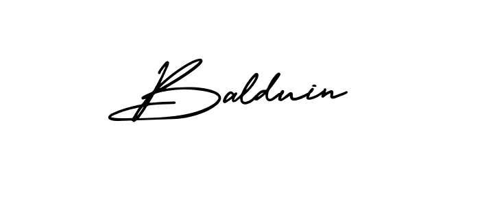 Use a signature maker to create a handwritten signature online. With this signature software, you can design (AmerikaSignatureDemo-Regular) your own signature for name Balduin. Balduin signature style 3 images and pictures png