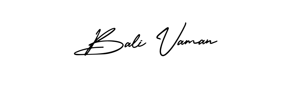 It looks lik you need a new signature style for name Bali Vaman. Design unique handwritten (AmerikaSignatureDemo-Regular) signature with our free signature maker in just a few clicks. Bali Vaman signature style 3 images and pictures png