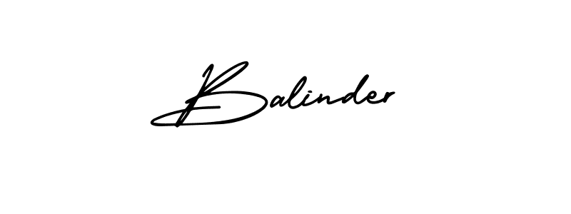 Also we have Balinder name is the best signature style. Create professional handwritten signature collection using AmerikaSignatureDemo-Regular autograph style. Balinder signature style 3 images and pictures png