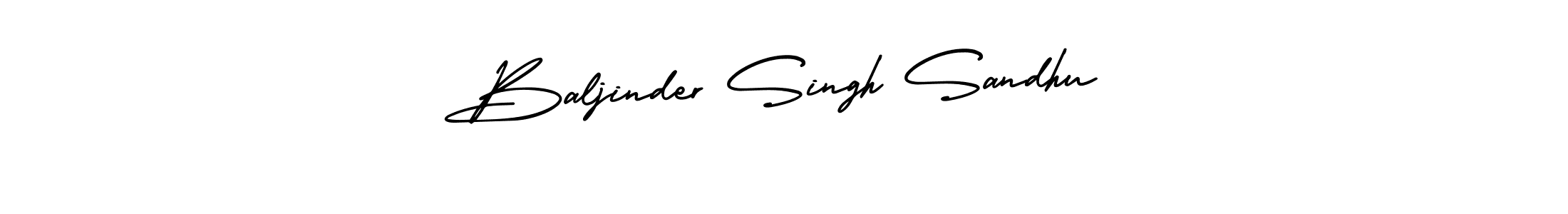 Make a beautiful signature design for name Baljinder Singh Sandhu. Use this online signature maker to create a handwritten signature for free. Baljinder Singh Sandhu signature style 3 images and pictures png