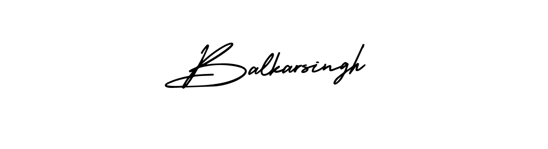 How to make Balkarsingh signature? AmerikaSignatureDemo-Regular is a professional autograph style. Create handwritten signature for Balkarsingh name. Balkarsingh signature style 3 images and pictures png