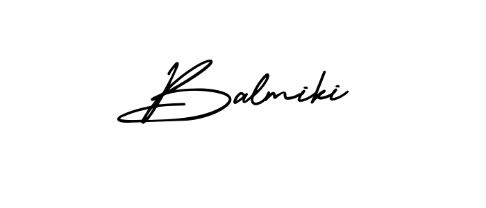 Also You can easily find your signature by using the search form. We will create Balmiki name handwritten signature images for you free of cost using AmerikaSignatureDemo-Regular sign style. Balmiki signature style 3 images and pictures png