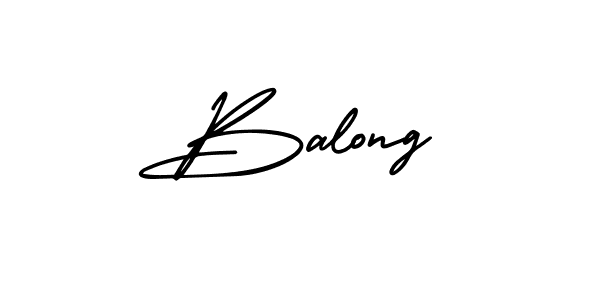 Use a signature maker to create a handwritten signature online. With this signature software, you can design (AmerikaSignatureDemo-Regular) your own signature for name Balong. Balong signature style 3 images and pictures png