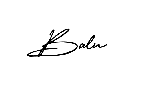 Make a beautiful signature design for name Balu . With this signature (AmerikaSignatureDemo-Regular) style, you can create a handwritten signature for free. Balu  signature style 3 images and pictures png