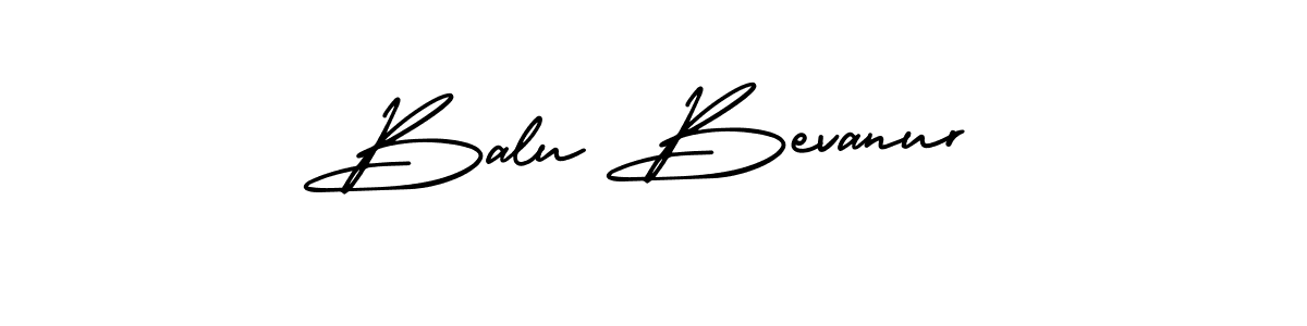 Make a beautiful signature design for name Balu Bevanur. With this signature (AmerikaSignatureDemo-Regular) style, you can create a handwritten signature for free. Balu Bevanur signature style 3 images and pictures png
